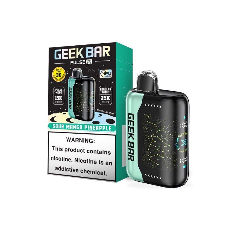 sour mango pineapple geek bar pulse x Geek Bar Pulse X – Smoker