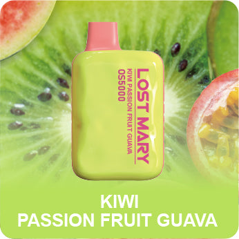 lost mary kiwi passion fruit guava os5000 LOST MARY OS5000 – Smoker