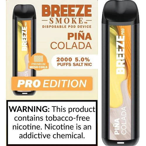breeze tobacco Pro Breeze Pro 0% Nicotine Disposable